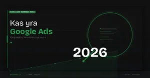 Kas yra Google Ads ir kam tai iš tiesų tinka